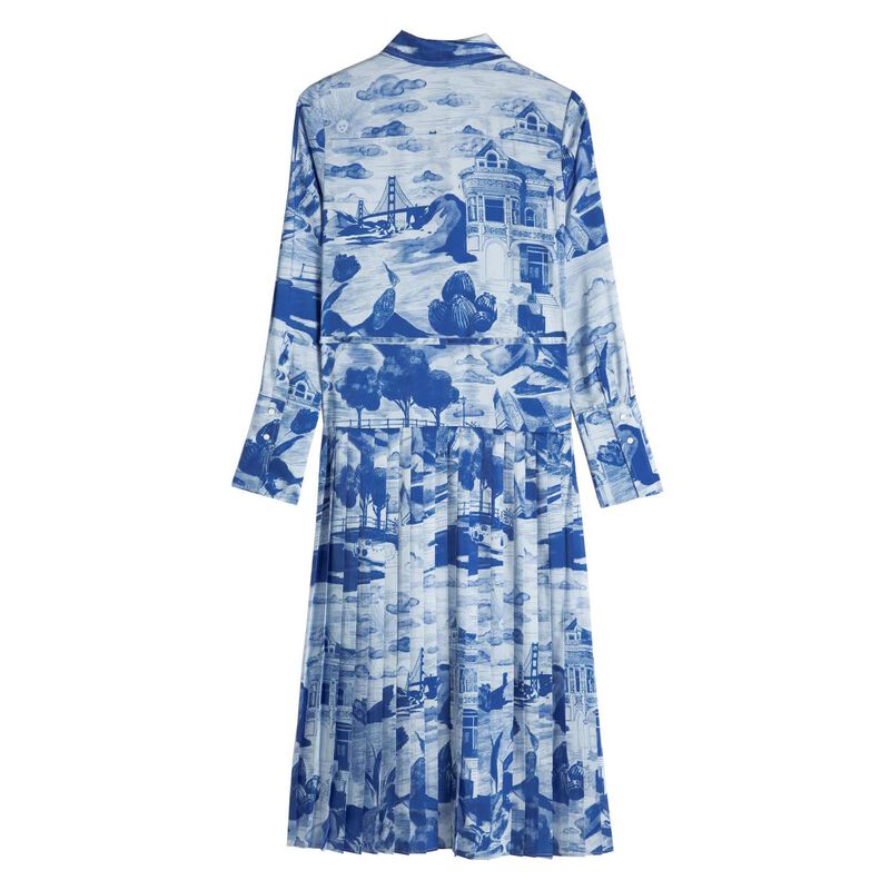 Scotch & Soda Embassy Maxi Pleated Dress image number 1